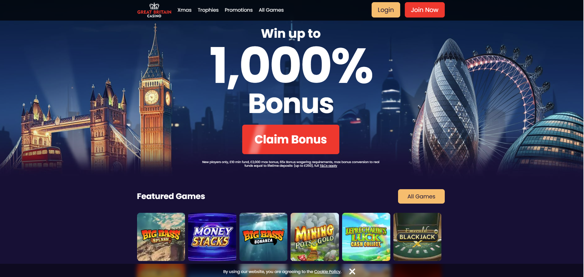 Great Britain Casino screenshot